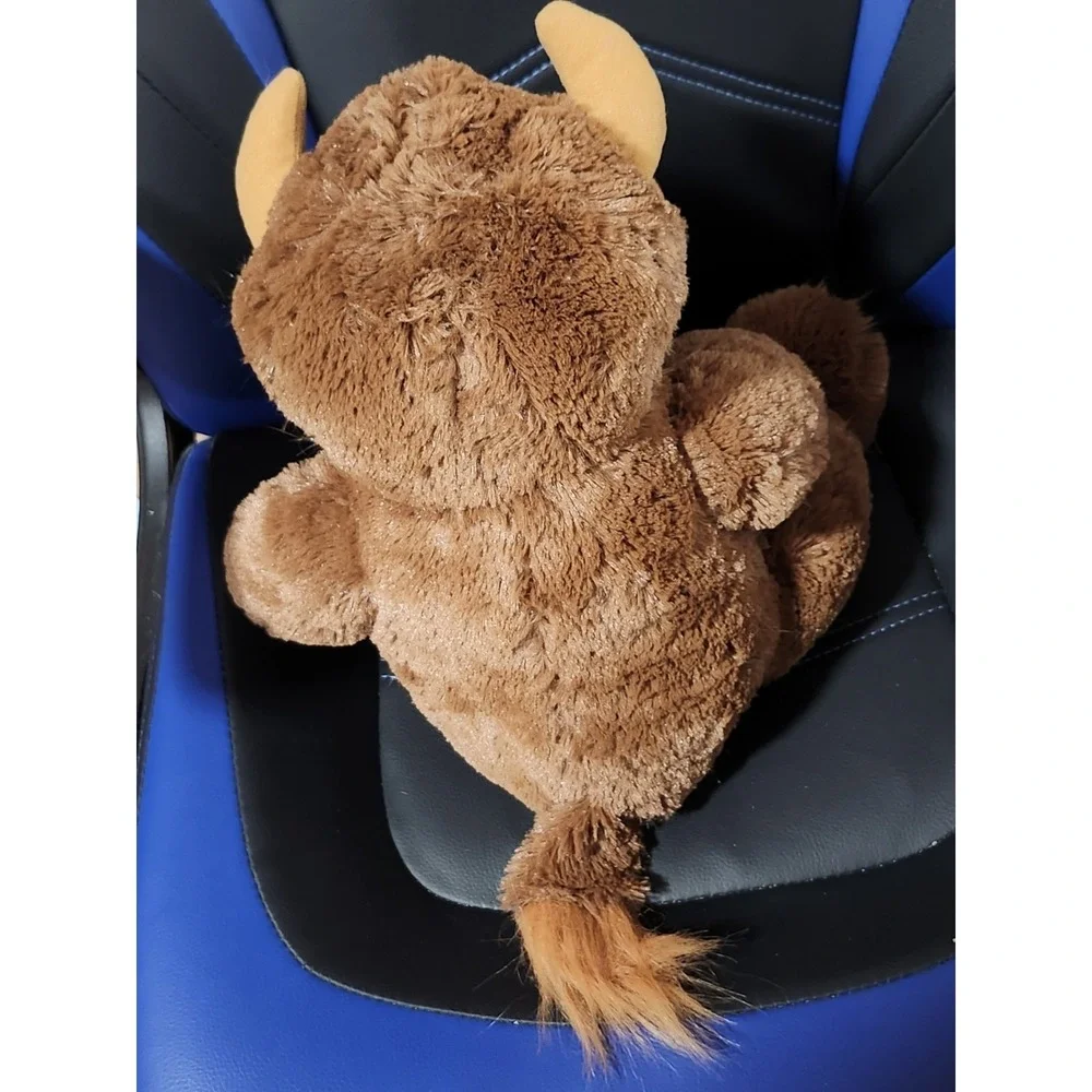 Wishpets Plush Buffalo Bison 2015 Brown 19
